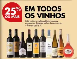 Pingo Doce Em todos os vinhos promoção