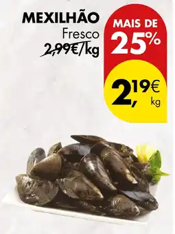Pingo Doce Mexilhão promoção