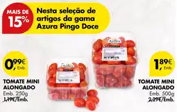 Pingo Doce Tomate mini alongado promoção