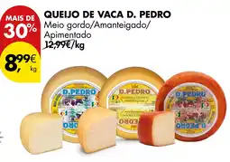 Pingo Doce Queijo de vaca d. pedro promoção