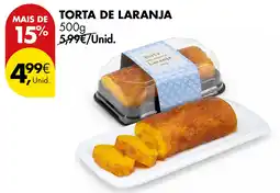 Pingo Doce Torta de laranja promoção