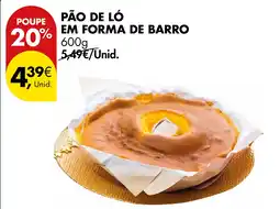 Pingo Doce Pão de ló em forma de barro promoção