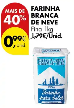 Pingo Doce Farinha branca de neve promoção