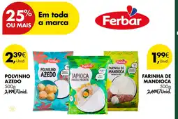 Pingo Doce Polvilho azedo Ferbar promoção