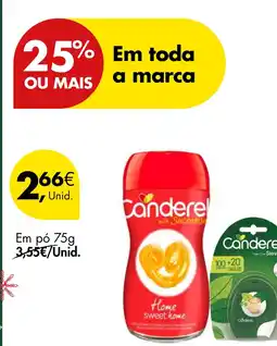 Pingo Doce Em toda Canderel promoção
