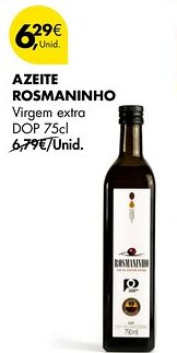 Pingo Doce Azeite rosmaninho promoção