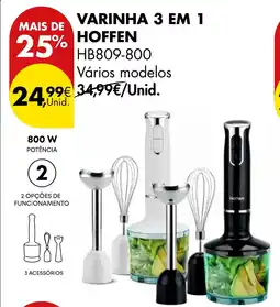 Pingo Doce Varinha 3 em 1 hoffen promoção