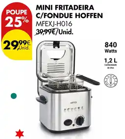 Pingo Doce Mini fritadeira c/fondue hoffen promoção