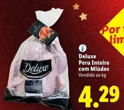 Lidl Deluxe Peru Inteiro com Miúdos promoção