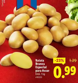 Lidl Batata Branca Especial para Assar promoção