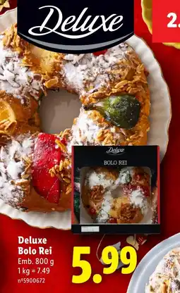 Lidl Deluxe Bolo Rei promoção