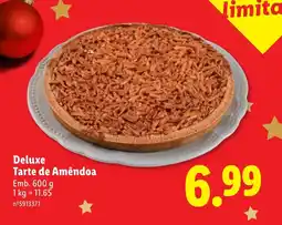 Lidl Deluxe Tarte de Amêndora promoção
