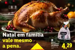 Lidl Deluxe Peru Inteiro com Miúdos promoção