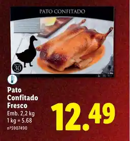 Lidl Pato Confitado Fresco promoção