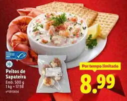 Lidl Peitos de Sapateira promoção
