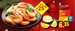 Lidl Camarão 60/80 promoção