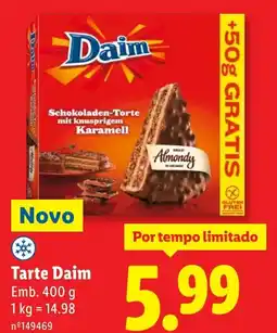 Lidl Tarte Daim promoção