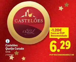 Lidl Castelões Queijo Curado promoção