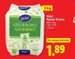 Lidl Sidul Açúcar Branco promoção
