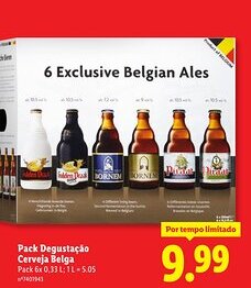 Lidl Pack Degustação Cerveja Belga promoção