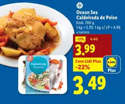 Lidl Ocean Sea Caldeirada de Peixe promoção