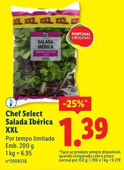 Lidl Chef Select Salada Ibérica XXL promoção