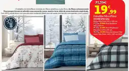 Auchan Supermercado Edredão Microfibra HOMESPECIAL promoção