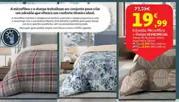 Auchan Supermercado Edredão Microfibra + Sherpa HOMESPECIAL promoção