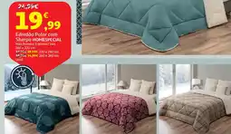Auchan Supermercado Edredão Polar com Sherpa HOMESPECIAL promoção
