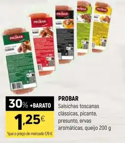Coviran PROBAR Salsichas toscanas clássicas, picante, presunto, ervas aromáticas, queijo promoção
