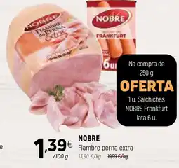 Coviran NOBRE Fiambre perna extra promoção