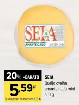 Coviran SEIA Queijo ovelha amanteigado mini promoção