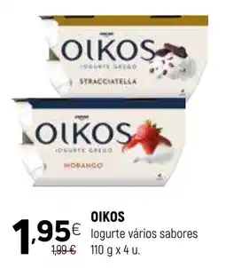 Coviran OIKOS logurte vários sabores promoção