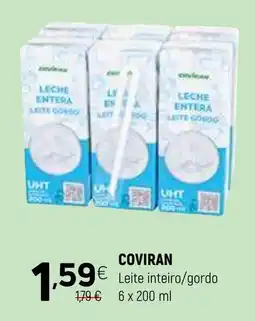 Coviran COVIRAN Leite inteiro/gordo promoção
