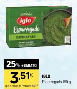 Coviran IGLO Esparregado promoção