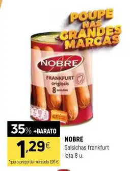 Coviran NOBRE Salsichas frankfurt lata promoção