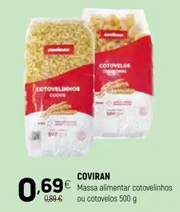 Coviran COVIRAN Massa alimentar cotovelinhos ou cotovelos promoção