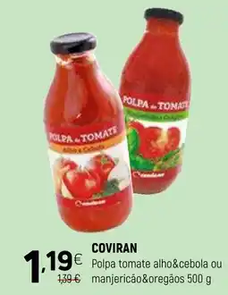 Coviran COVIRAN Polpa tomate alho&cebola ou manjericão&oregãos promoção