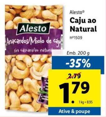 Alesto Caju ao Natural 200g
