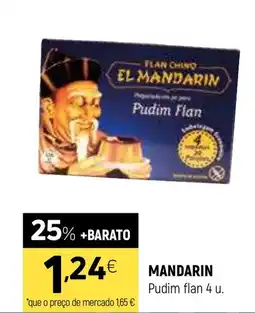 Coviran MANDARIN Pudim flan promoção
