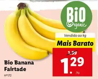 Lidl Bio Banana Fairtrade promoção