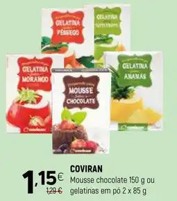 Coviran COVIRAN Mousse chocolate ou gelatinas em pó promoção