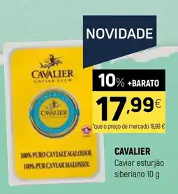 Coviran CAVALIER Caviar esturjão siberiano promoção