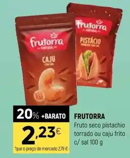 Coviran FRUTORRA Fruto seco pistachio torrado ou caju frito c/sal promoção
