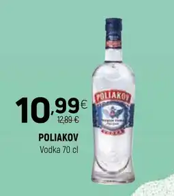 Coviran POLIAKOV Vodka promoção