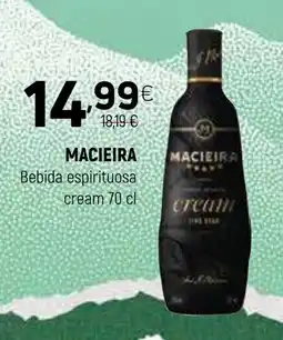 Coviran MACIEIRA Bebida espirituosa cream promoção