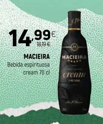 Coviran MACIEIRA Bebida espirituosa cream promoção
