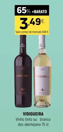 Coviran VIDIGUEIRA Vinho tinto ou branco doc alentejano promoção