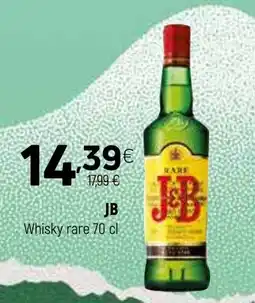 Coviran JB Whisky rare promoção