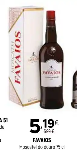 Coviran FAVAIOS Moscatel do douro promoção